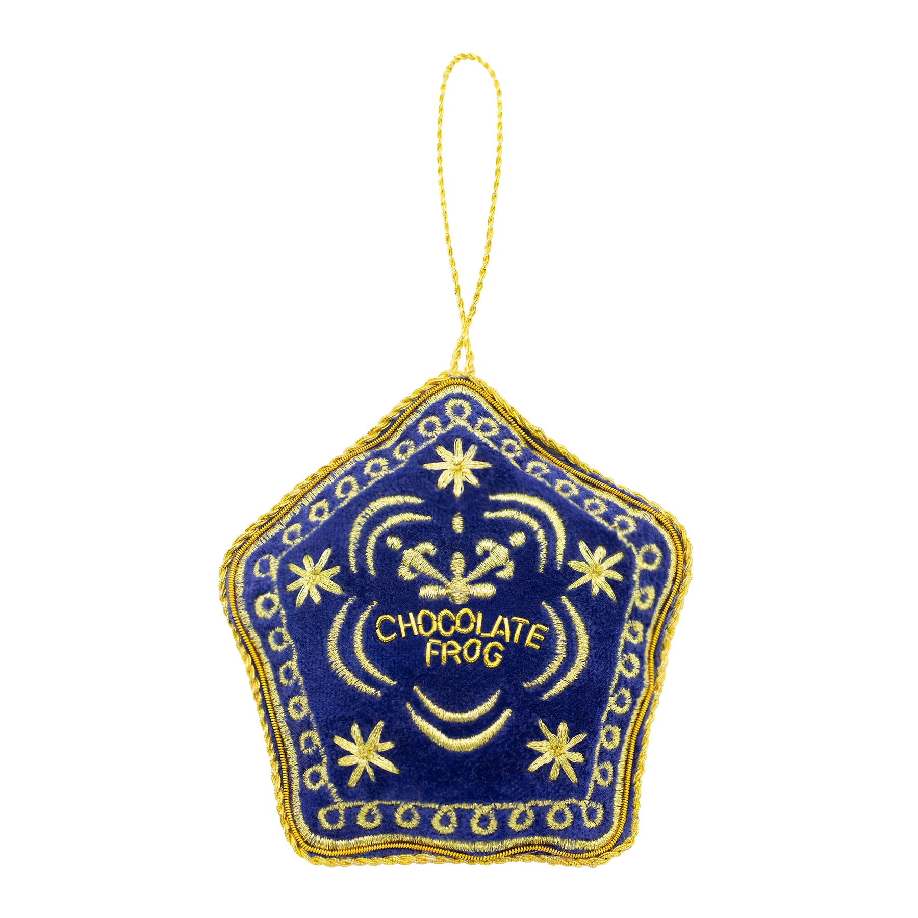 Chocolate Frog Embroidered Ornament